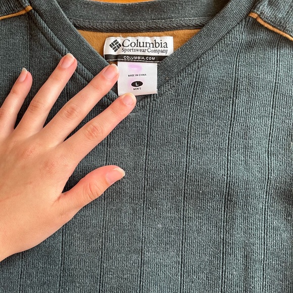 (573) MENS COLUMBIA SWEATER - Picture 2 of 6